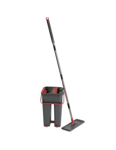 COMPLETO LAVAPAVIMENTI 164683 SCOPA/MOP GRIGIO su Shop in Casa