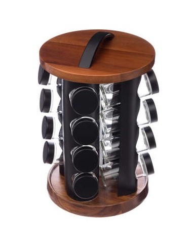 PORTASPEZIE 146667 16 BARATTOLI SUPPORTO GIREVOLE su Shop in Casa