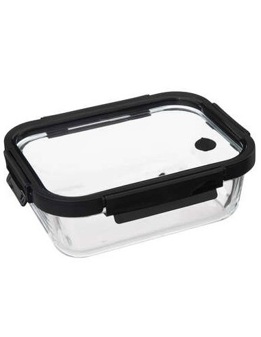 CONTENITORE 202502 CLIPEAT 0,9LT VETRO 22X17X7CM su Shop in Casa