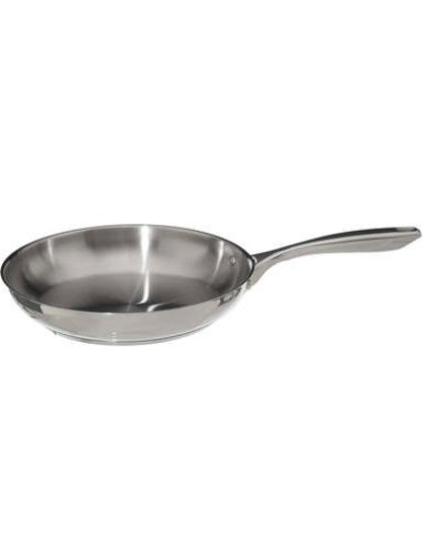 Padella in Acciaio Inox Resilience 28 cm, Acciaio 18/8, Adatta per ...