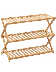 SCARPIERA 202310 PIEGHEVOLE BAMBOO 70X28X52CM su Shop in Casa