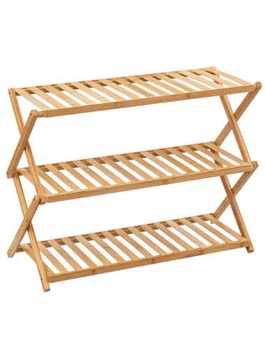 SCARPIERA 202310 PIEGHEVOLE BAMBOO 70X28X52CM su Shop in Casa