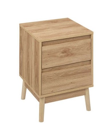 COMODINO 193544 ABANA 40X40X56CM 2 CASSETTI su Shop in Casa