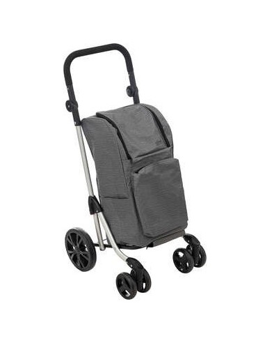 CARRELLO SPESTA 202450 46LT GRIGIO 4 RUOTE