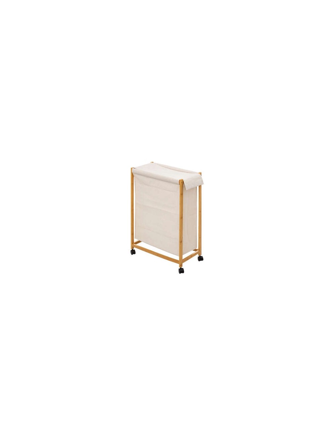 PORTABIANCHERIA 200104 52LT BEIGE CON RUOTE su Shop in Casa