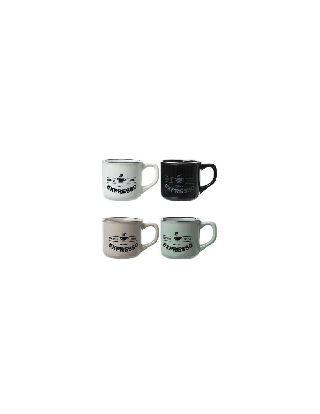 Tazzina Bistrot 14 cl smalto colori assortiti – shopincasa.it