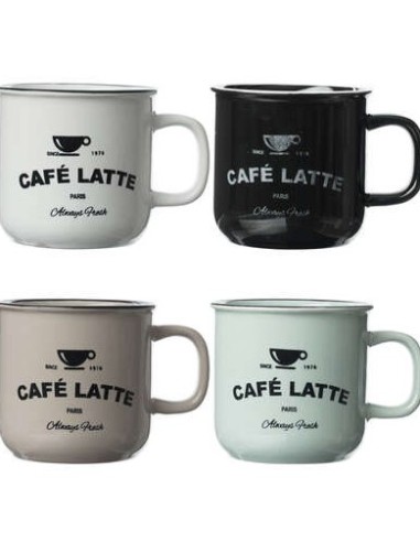 TAZZA MUG 154487 BISTROT 42CL ASSORTITO su Shop in Casa