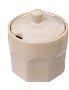 ZUCCHERIERA 196346B ROMA 8X9CM BIANCO su Shop in Casa