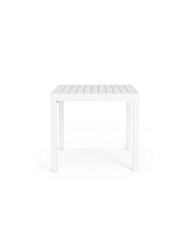 TAVOLI: vendita online Tavolo Allungabile Pelagius Bizzotto, Alluminio Verniciato, Pedini Regolabili, 83-166 cm in offerta
