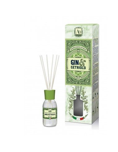 DIFFUSORE 100279 GIN/CETRIOLO 125ML CON BACCHETTE su Shop in Casa
