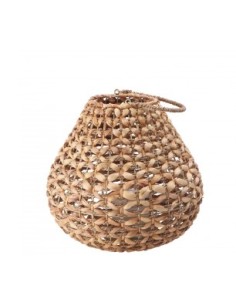 LANTERNA PORTACANDELA 101391 GIACINTO 36X46,5CM CON VASETTO VETRO s...