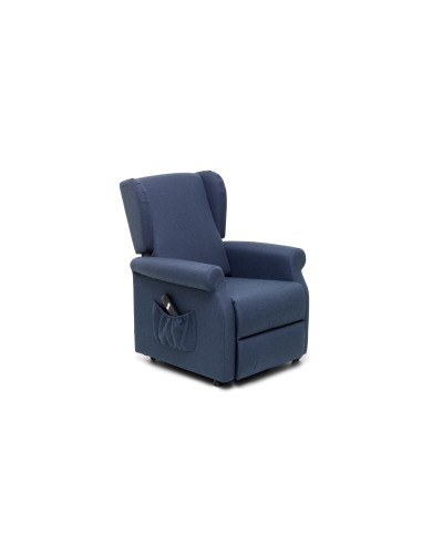 POLTRONA MO657L-02 CHIARA BLU 1MOTORE su Shop in Casa