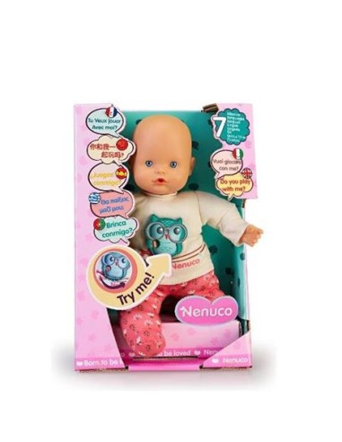 NENUCO NFN78000 BAMBOLA PARLANTE 7 LINGUE su Shop in Casa