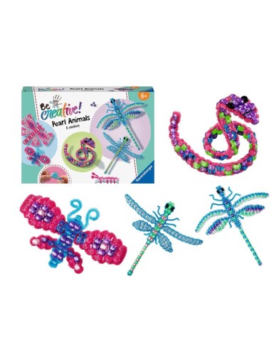 BE CREATIVE 18247 PEARL ANIMALS FANTASY