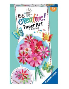 BE CREATIVE 23678 PAPER ART FIORI E FARFALLE su Shop in Casa