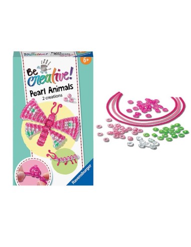 BE CREATIVE 18249 PEARL ANIMALS FARFALLA