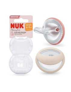 Nuk MommyFeel Ciucci Silicone Rosa 0-9M – 2 pz | shopincasa.it