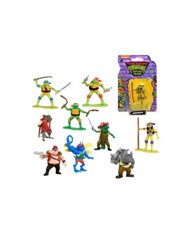 NINJA TURTLES TU830000 MINIPERSONAGGI ASSORTITI