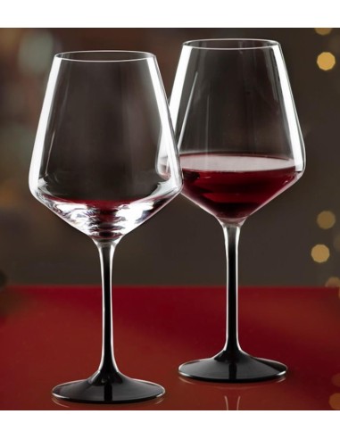 ARIA BLACK CONF 6 CALICI VINO 79CL su Shop in Casa