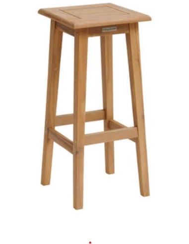 SGABELLO ALTO 186529 TIWI 32X32 H71CM ACACIA su Shop in Casa