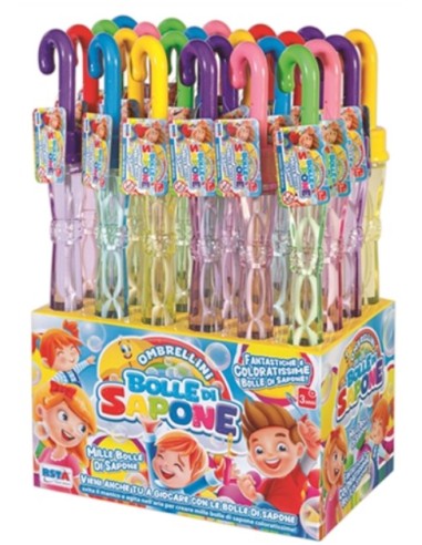 BOLLE DI SAPONE 11789 110ML OMBRELLO ASSORTITO su Shop in Casa