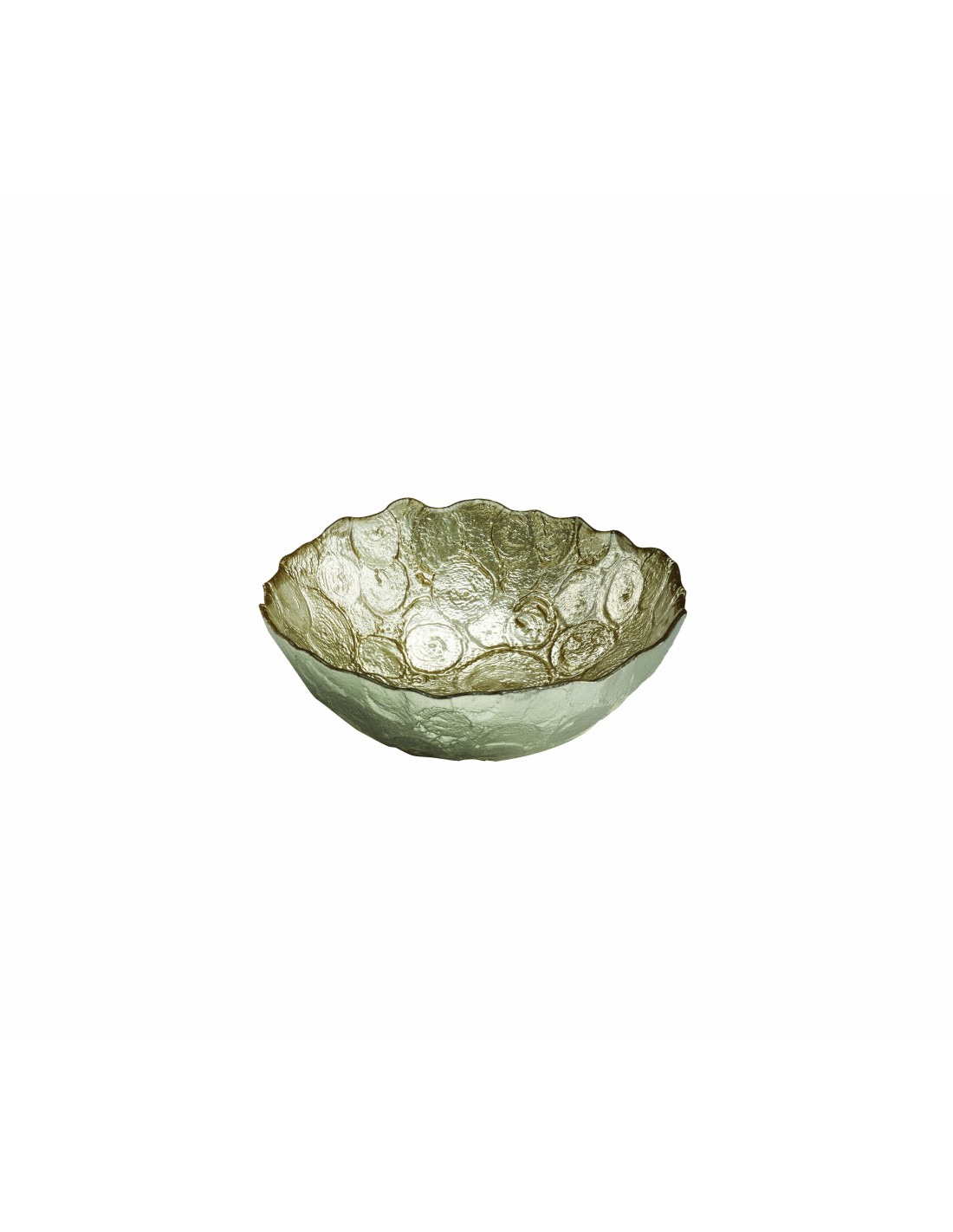 40623 CIOTOLA MEDUSA CHAMPAGNE VETRO su Shop in Casa
