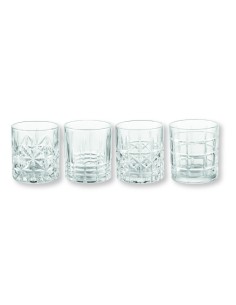 Brandani Bicchieri Blues Set 4 Pz 33 cl in Vetro con Decori | shopincasa.it