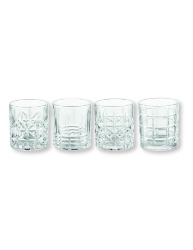 51320 SET 4PZ BICCHIERE BLUES DEC ASS su Shop in Casa