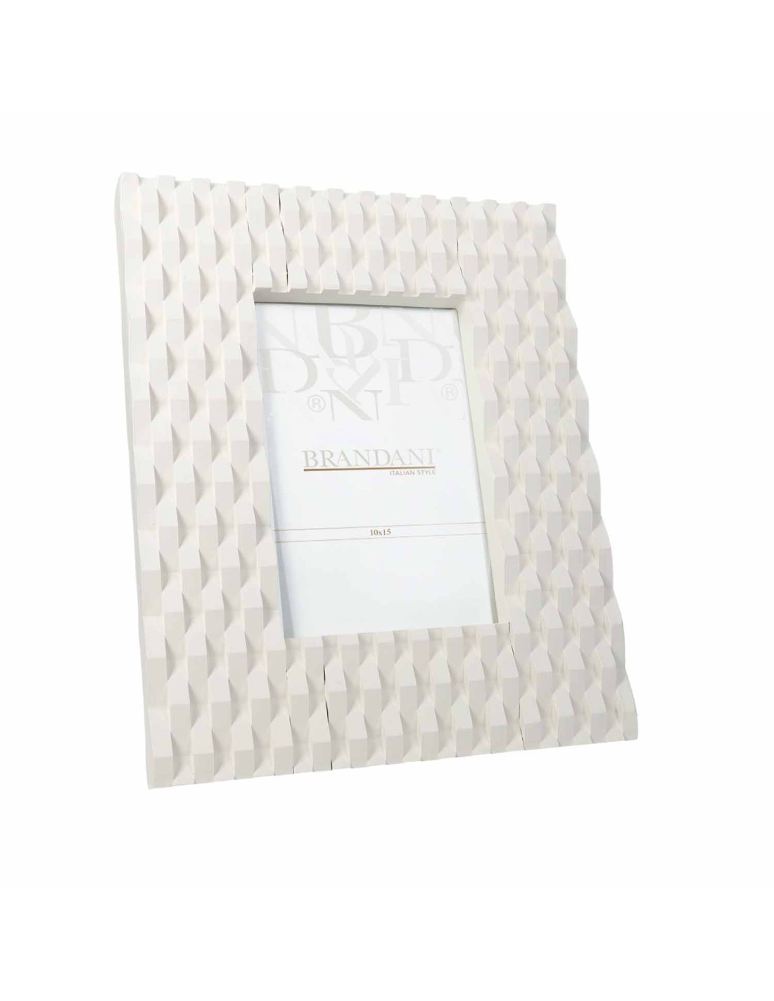 Brandani Portafoto Glam Avorio 10x15 Poliresina | shopincasa.it