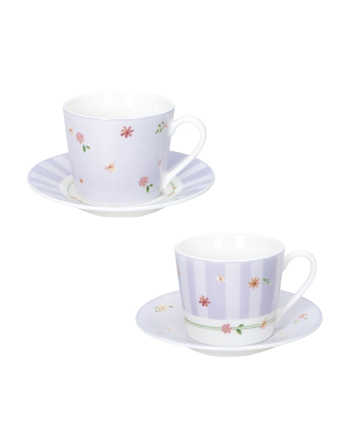 Set 2 Tazzine da Caffè Polline Lilla Brandani | shopincasa.it