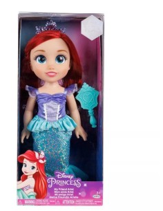 GIOCATTOLO PUBBLICIZZATO: vendita online Disney Princess bambola 38 cm Ariel, abiti glitterati, tiara scintillante, occhi bri...