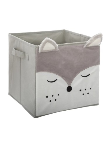 SCATOLA PORTAOGGETTI 158629A VOLPE 29X29X29CM su Shop in Casa