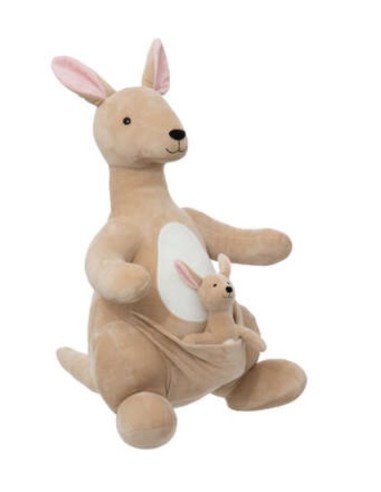 PELUCHE 200435 CANGURO H63CM BEIGE su Shop in Casa