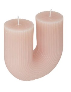 CANDELE: vendita online CANDELA 196048G ROSA 2 FUOCHI 400GR in offerta