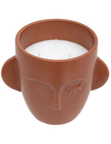 CANDELA PROFUMATA 200643C MAYA TERRACOTTA 520GR su Shop in Casa