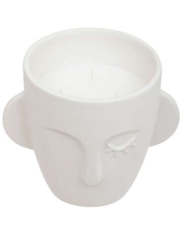 CANDELA PROFUMATA 200643A MAYA BIANCO 520GR su Shop in Casa