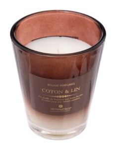 CANDELE: vendita online Candela profumata Alma Cotone e Lino 270 g – Atmosphera in offerta