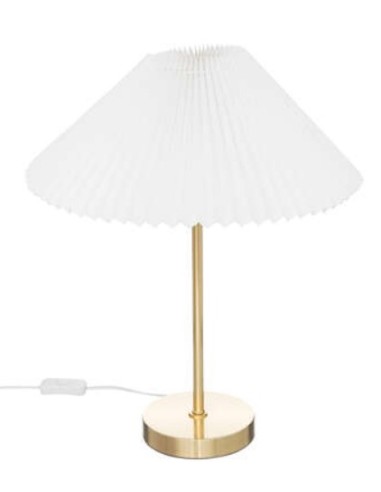 LAMPADA TAVOLO 195300 METALLO 37X47CM DORATO su Shop in Casa