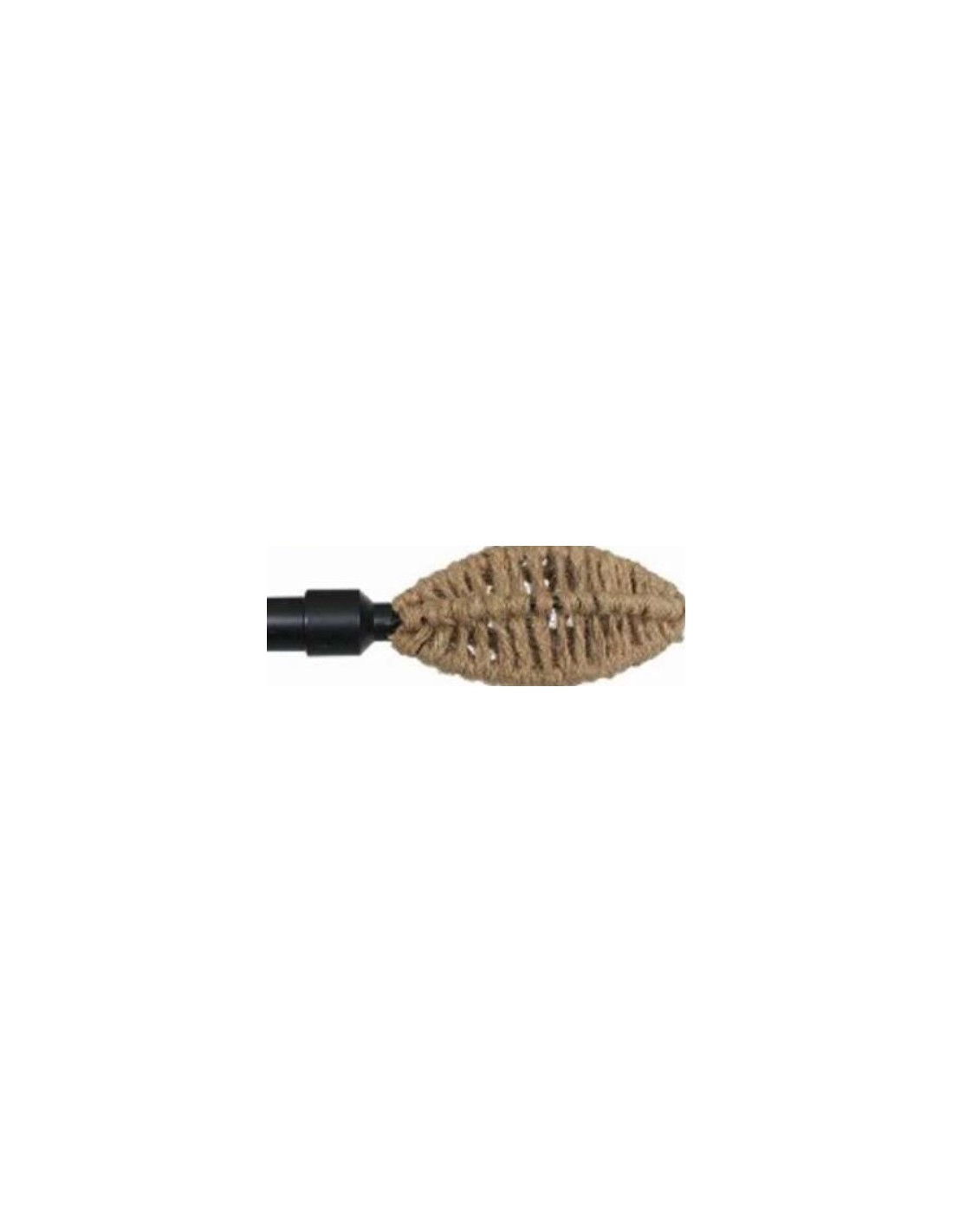 ASTA TENDA 194330 METALLO NERO 120/210CM PUNTA NATURALE su Shop in ...