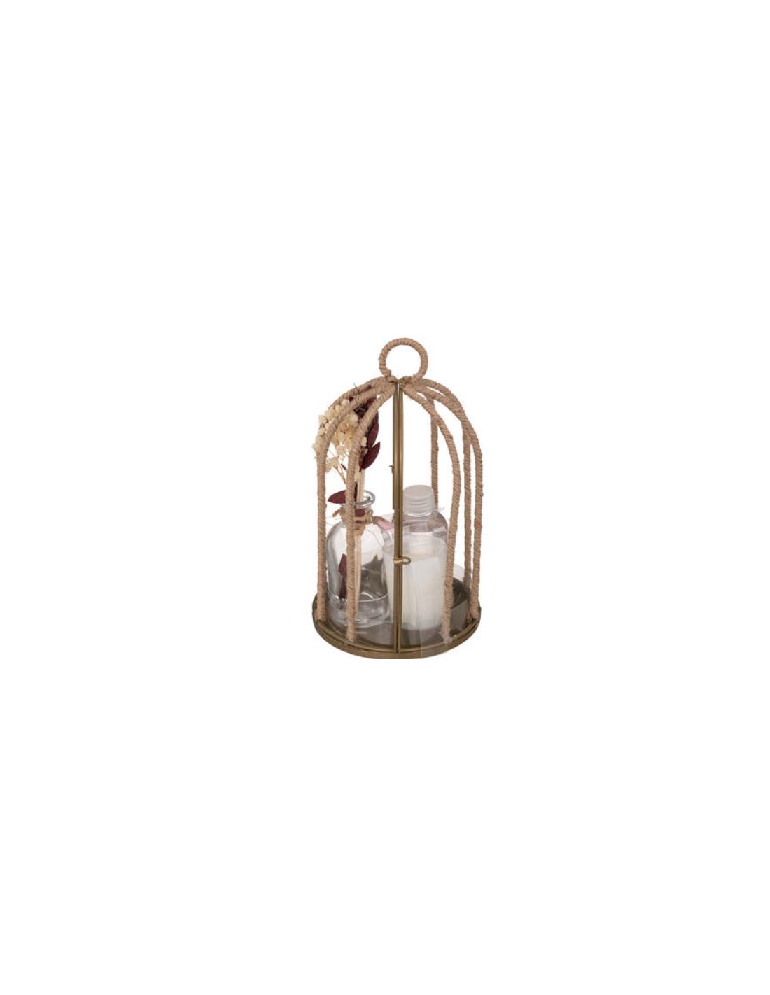 COFANETTO 187639A PROFUMATORE FIORI DI LINO CON CANDELA su Shop in ...