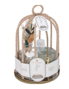 PROFUMATORI: vendita online Cofanetto regalo a gabbia Paola Gelsomino D. 14 cm – Atmosphera in offerta