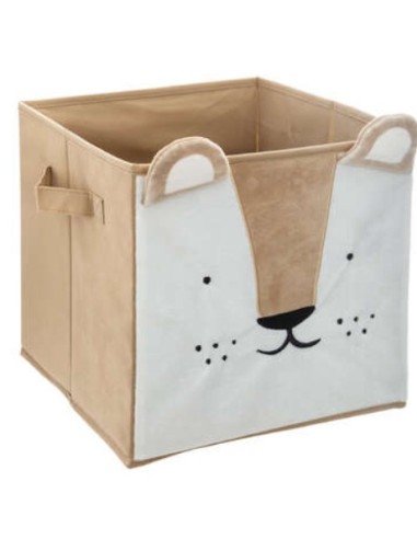 SCATOLA PORTAOGGETTI 158629B LEONE 29X29X29CM su Shop in Casa