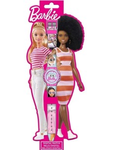 PRESCOLARI: vendita online Barbie Orologio Digitale, Rocco Giocattoli Orologio Barbie, Design Barbie, Cinturino Plastica, Oro...