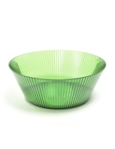 INSALATIERA 08728 VERDE 24X9CM POLISTIRENE su Shop in Casa