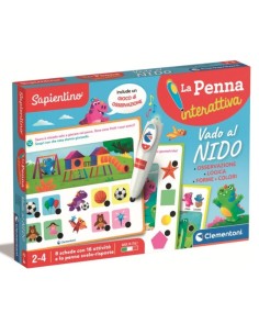SAPIENTINO CLEMENTONI VADO AL NIDO PENNA INTERATTIVA GIOCO EDUCATIV...