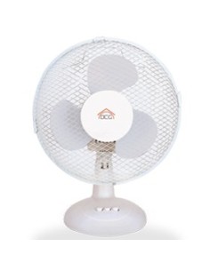 VENTILATORI: vendita online Ventilatore da Tavolo DCG VE9040, Ø 40 cm, Oscillante, 3 Velocità, Bianco, Silenzioso, Compatto i... 2