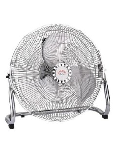 VENTILATORI: vendita online Ventilatore Box Fan, 45 cm, Cromato, 3 Velocità, Inclinazione Regolabile, Griglia in Metallo, 130...