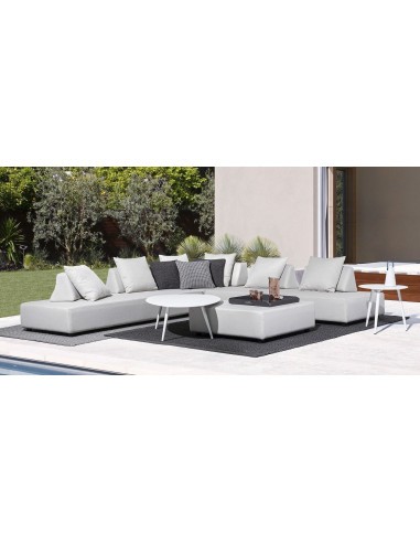 TAVOLINO 0662705 RIDLEY BIANCO 120X75CM su Shop in Casa