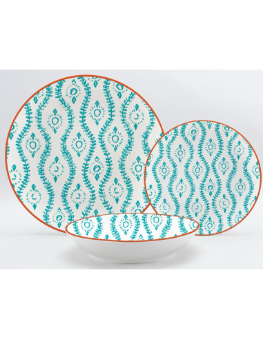 DOMINO TRIBALE SET TAVOLA 18PZ su Shop in Casa