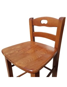 SEDIE: vendita online SGABELLO SNACK F2097 MASSELLO NOCE in offerta 2